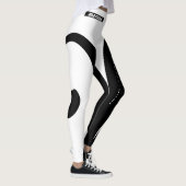 Leggings zwart-wit voor vrouwen (Rechts)