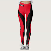 Leggings zwart-wit, voor vrouwen (Voorkant)