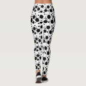 Leggings zwarte poolpunten (Achterkant)