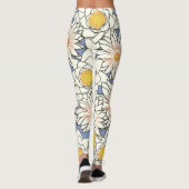 leggings zzzle , de grote bloemen van vrouwen (Achterkant)