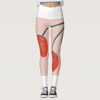 Leggingsexpress de heldere kleuren van kersen leggings