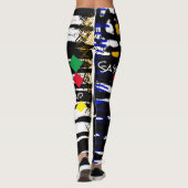 Leggingspopulära unika design leggings (Achterkant)