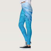 Leggins blauwe watergolf leggings (Links)