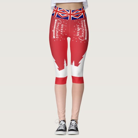 Leggins grappige vlag Verenigd Koninkrijk | Leggin Leggings (Voorkant)