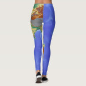leggins mapa del mundo leggings (Achterkant)