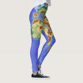 leggins mapa del mundo leggings (Rechts)