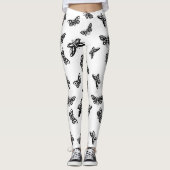 Leggins Moths Pattern Leggings (Voorkant)