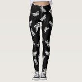Leggins Moths Pattern Leggings (Voorkant)