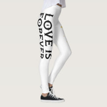 Leggins tatuaje neo tradicional love is foreve