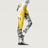 Leggins - Ukraine Motiv Leggings (Rechts)