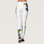 Leggins - Ukraine Motiv Leggings (Achterkant)