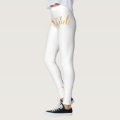 Leggins(Wit) Leggings (Links)