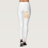 Leggins(Wit) Leggings (Achterkant)