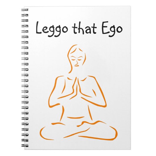 Leggo dat Ego Notitieboek (Voorkant)