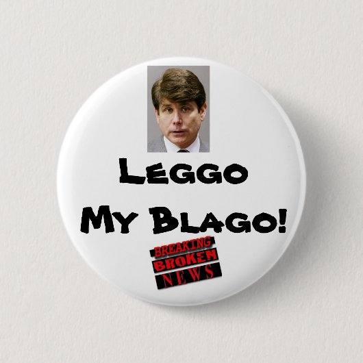 Leggo Mijn Blago! knoop Ronde Button 5,7 Cm (Voorkant)