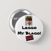 Leggo Mijn Blago! knoop Ronde Button 5,7 Cm (Voorkant /achterkant)