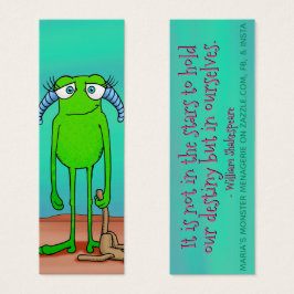 Leggs w/quote, happiness card mini visitekaartjes