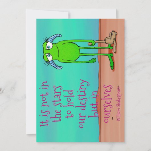 Leggs with quote, holiday card feestdagenkaart (Voorkant)