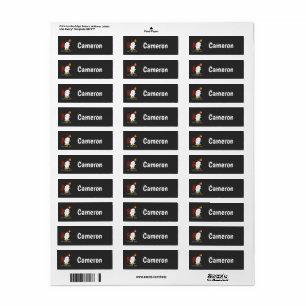 Leghorn-Kinderen Etiket