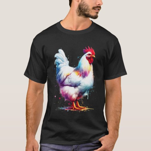 Leghorn kip t-shirt (Voorkant)