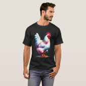 Leghorn kip t-shirt (Voorkant volledig)