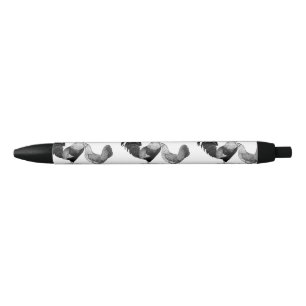Leghorns Production Brown kippen Zwarte Inkt Pen