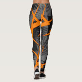 Legings Abstract Modern Geometric Design Leggings (Achterkant)