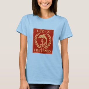 Legio X Fretensis – Dolfijn & Drietand Romeinse Le T-shirt