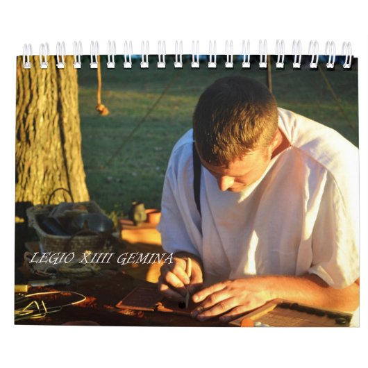 Legio XIIII Gemina Portrait Calendar Kalender (Achterkant)