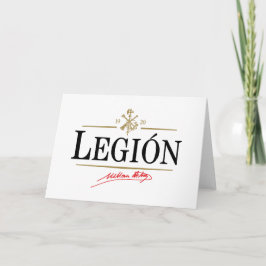 Legión Bedankkaart