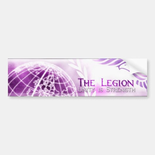 Legion Bumpersticker (Voorkant)