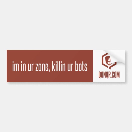 Legion Bumpersticker (Voorkant)