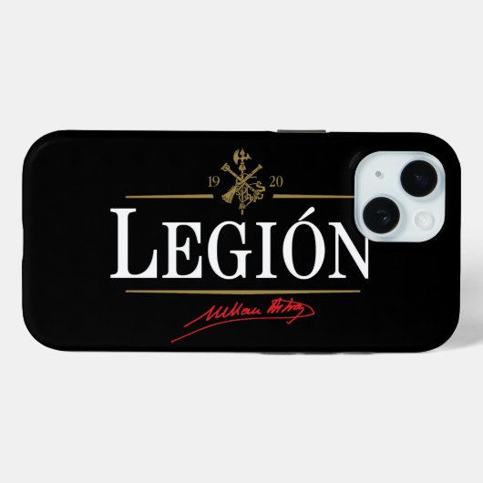 Legión Case-Mate iPhone Case (Achterkant (horizontaal))