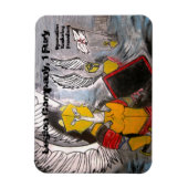 Legion Company Kleur Rechthoek Magnet Magneet (Verticaal)