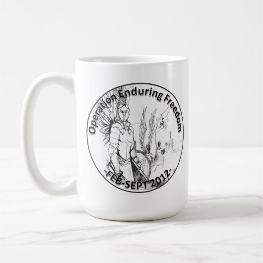 Legion Company OEF Coffee Mok (Links)