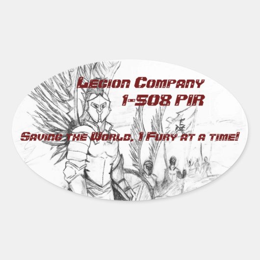Legion Company Stickers (Voorkant)