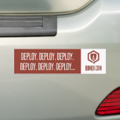Legion Deploy Bumpersticker (Op auto)
