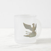 Legion Eagle Copper Matglas Koffiemok (Voorkant rechts)