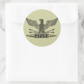 Legion Eagle Ronde Sticker (Tas)