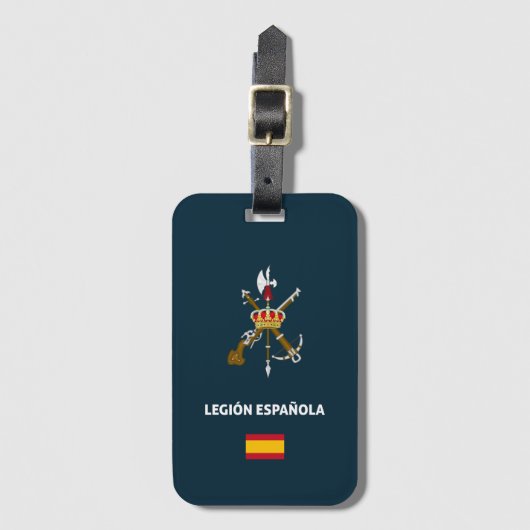 Legion Española paspoort telefoonhoesje Bagagelabel (Voorkant (verticaal))