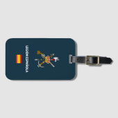 Legion Española paspoort telefoonhoesje Bagagelabel (Voorkant (horizontaal))