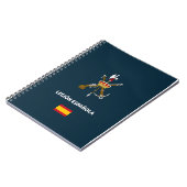 Legion Española paspoort telefoonhoesje Notitieboek (Linkerzijde)