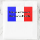 Legion etrangere - Honneur et Fidelite Rechthoekige Sticker (Tas)