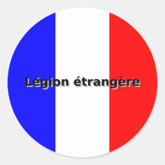 Legion etrangere ronde sticker