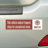 Legion Frequent Stops Bumpersticker (Op auto)