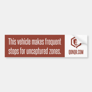 Legion Frequent Stops Bumpersticker