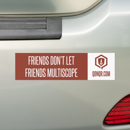 Legion Friends Multiscope Bumpersticker (Op auto)