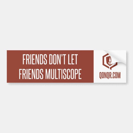 Legion Friends Multiscope Bumpersticker (Voorkant)