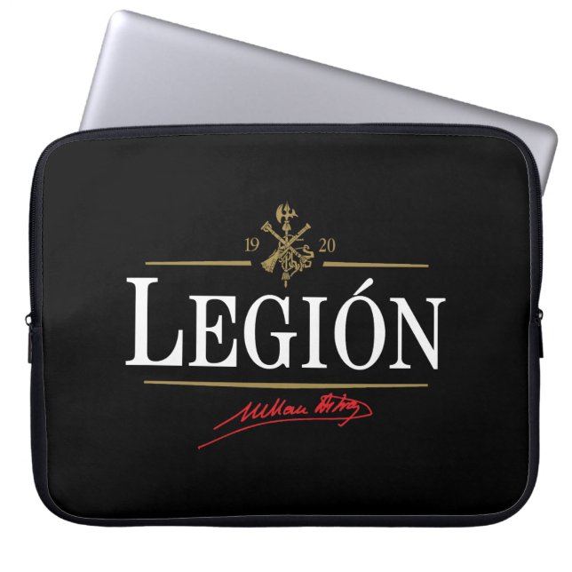 Legión Laptop Sleeve (Voorkant)