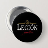 Legión Ronde Button 7,6 Cm (Voorkant /achterkant)